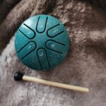 Ethereal Drum, A 3-inch 6-tones Steel Tongue Drum, Is Compact And Portable, Allowing People To Relieve Stress, Heal And Meditate. It Comes With Drumsticks And Music Notes. Eid Al-Adha Mubarak photo review