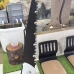 AIRAJ 1pc Industrial Grade Steel Folding Saw, Manual Cutting Tool with Anti-Slip Durable Handle, Three Specifications Available for Outdoor Use, Without Battery photo review