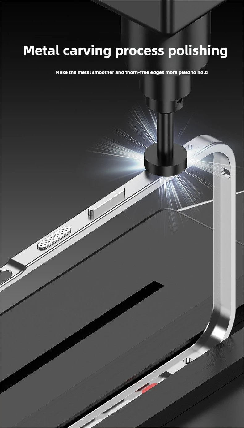 Luxury Case Metal Frame for iPhone 17 Series