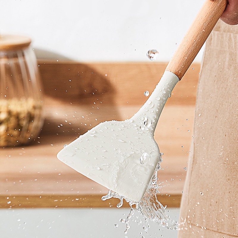 [Exclusive for new users]Simplus Silicone Spatula Silicone Kitchenware Non Stick Food Grade Silicone Cooking Tools A good helper in the kitchen, enjoy a delicious life