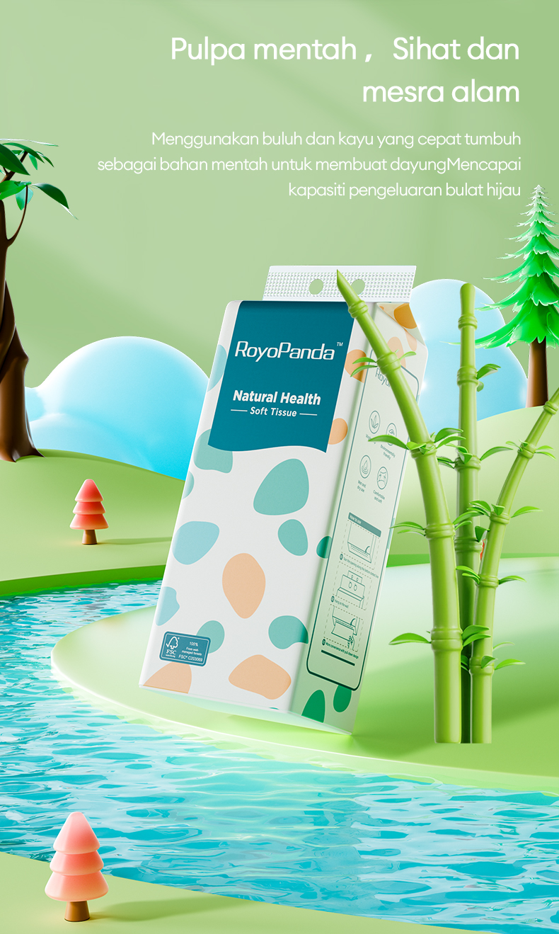 RM9.98 Untuk 12 Pek! RoyoPanda Tisu Viral Malaysia Dengan 9,000+ Jualan & 98% Review 5★ – Lembut, Tebal, Jimat & Wajib Ada Di Rumah!