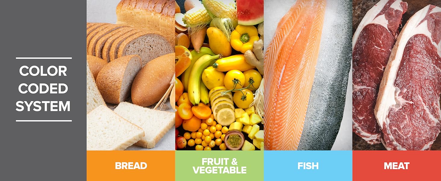 【New User Only】Modern Innovations Smart Cutting Boards and Knife Set. Self Cleaning Cutting Board & Knives Holder. Color Coded Cutting Board Set With Knives. All-In-One Cleaning Knife and Cutting Board Set